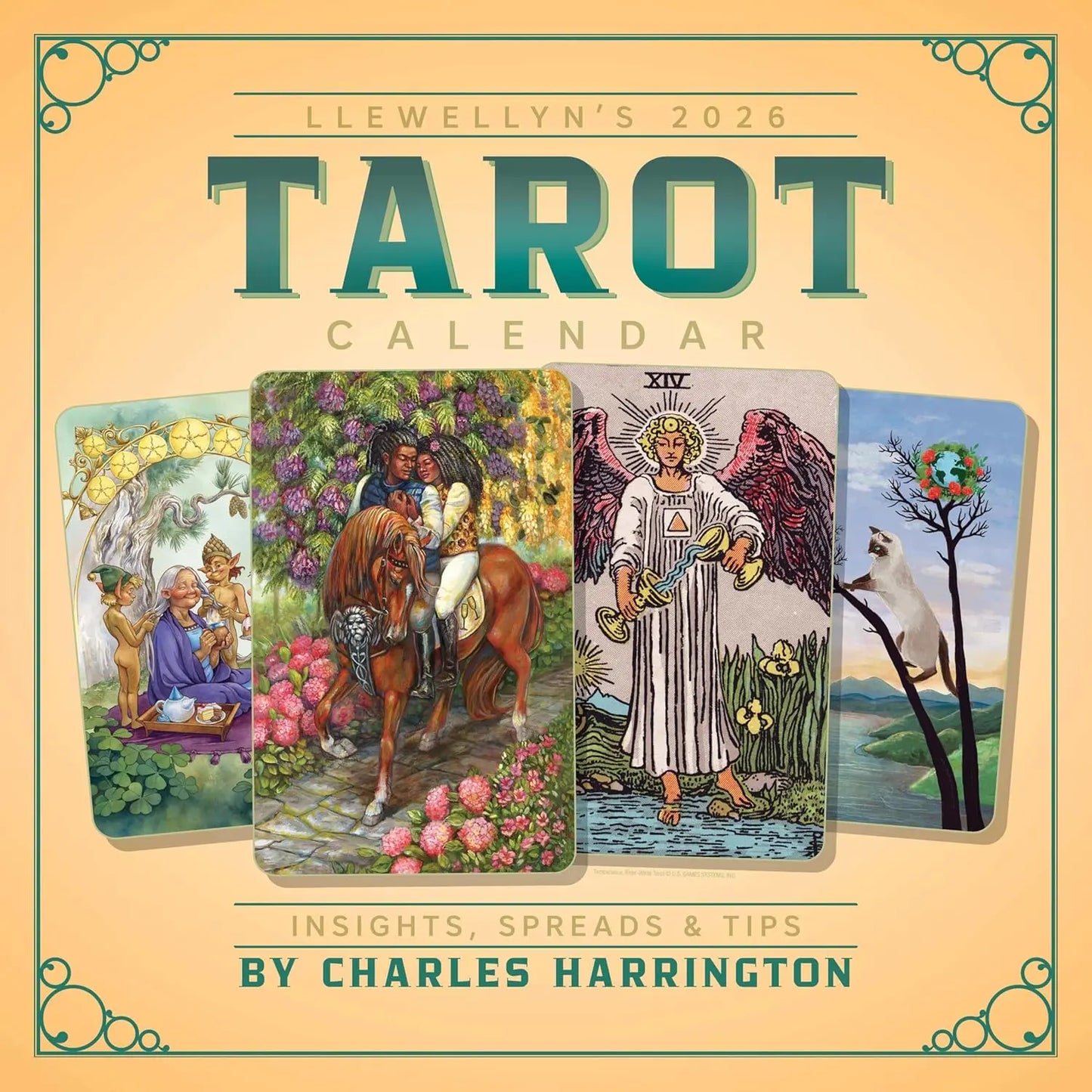 Llewellyn's 2026 Tarot Calendar: Insights, Spreads, and Tips (Llewellyn's 2026 Calendars, Almanacs & Datebooks) - Oneness emporium