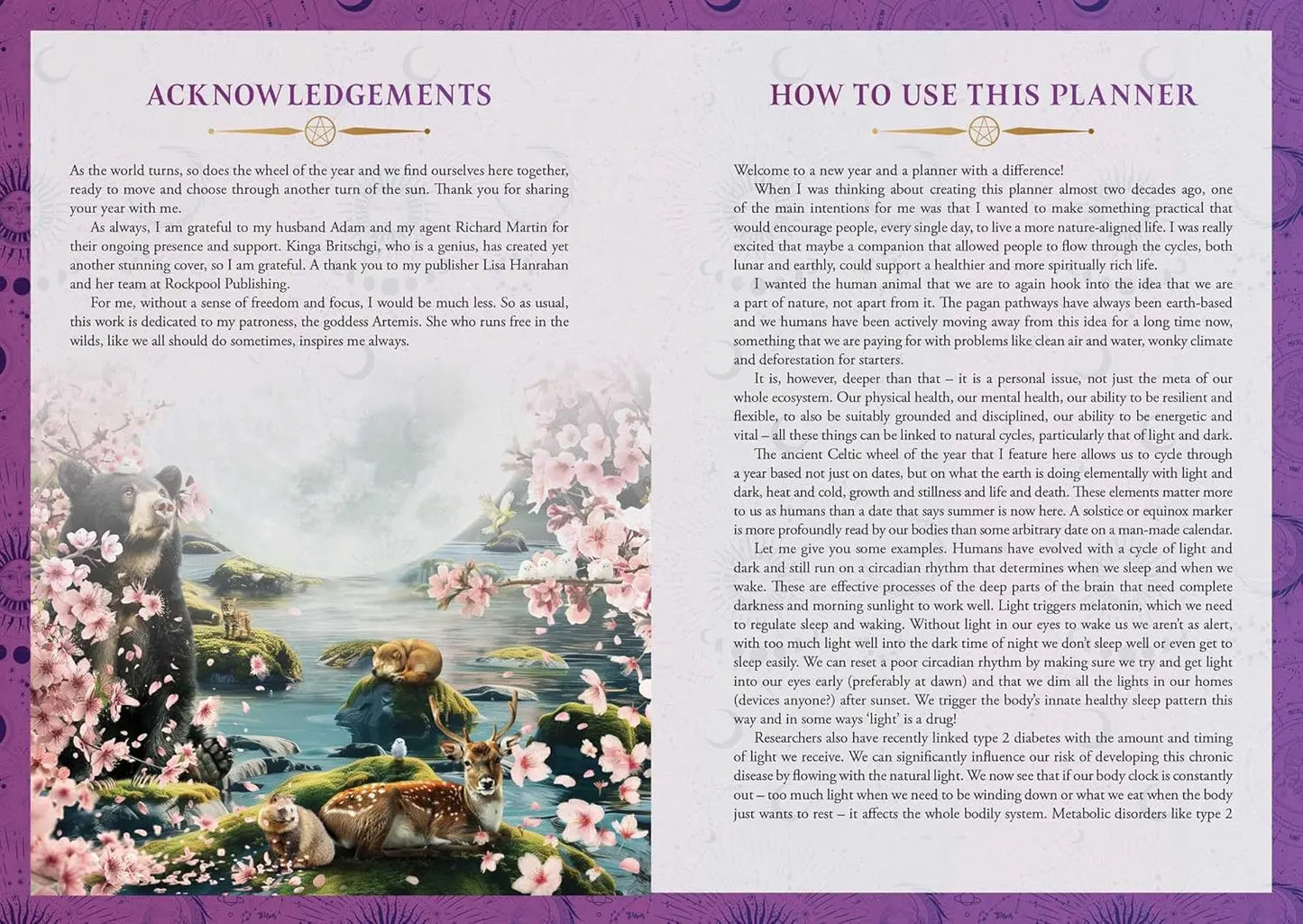 2026 Lunar and Seasonal Planner Calendar: Northern Hemisphere (Planners) - Oneness emporium