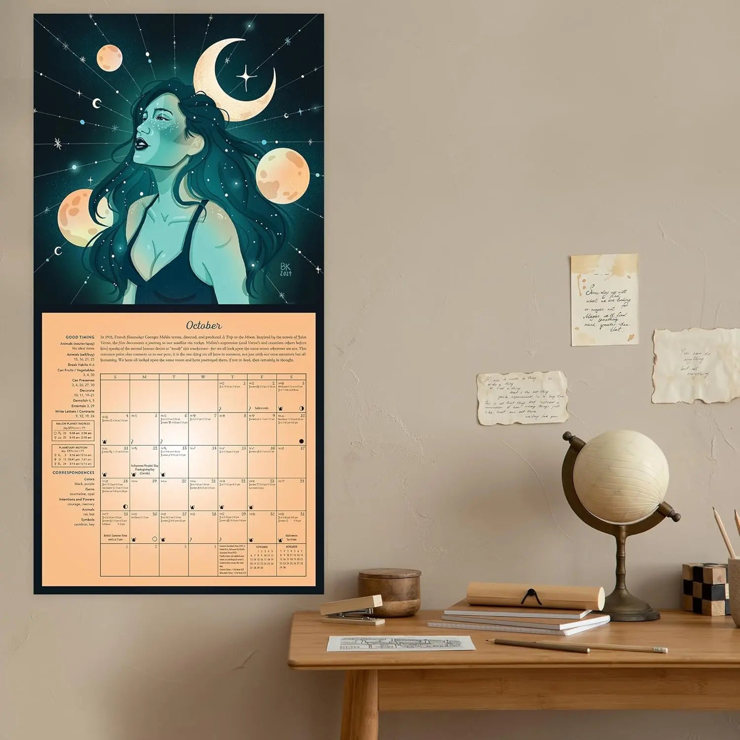 Llewellyn's 2026 Magical Moon Calendar (Llewellyn's 2026 Calendars, Almanacs & Datebooks) - Oneness emporium