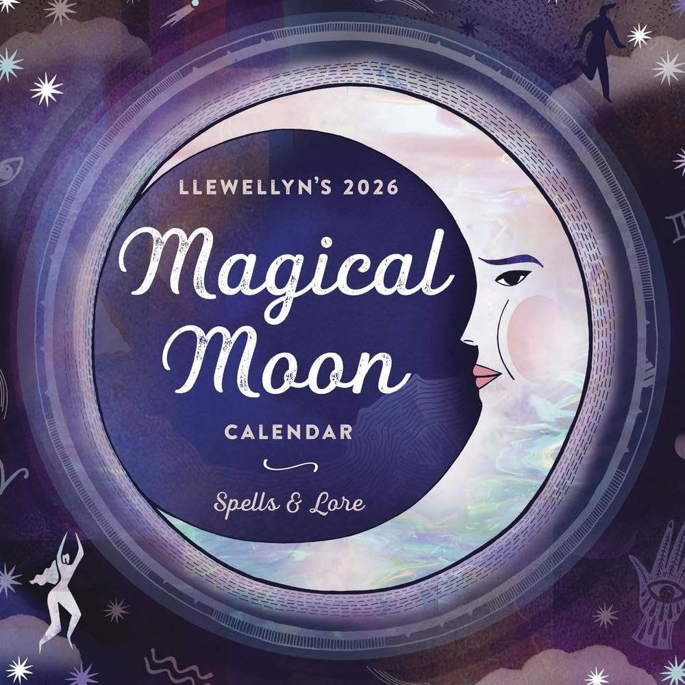 Llewellyn's 2025 Magical Moon Calendar Spells & Lore Oneness emporium
