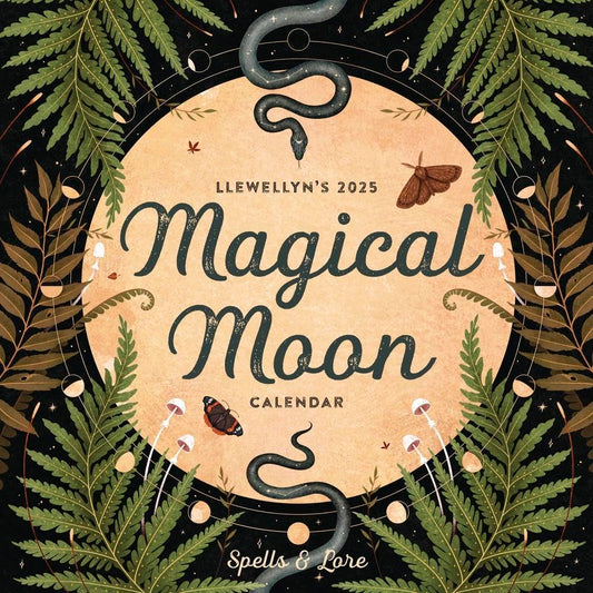 Llewellyn's 2025 Magical Moon Calendar: Spells & Lore