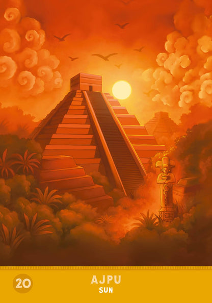 The Mayan Oracle – 47-Card Deck & Guidebook Hay house Oneness emporium