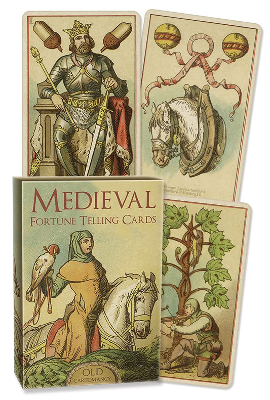 Medieval fortune telling cards