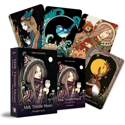 Milk Thistle Moon: Message Cards - Oneness emporium