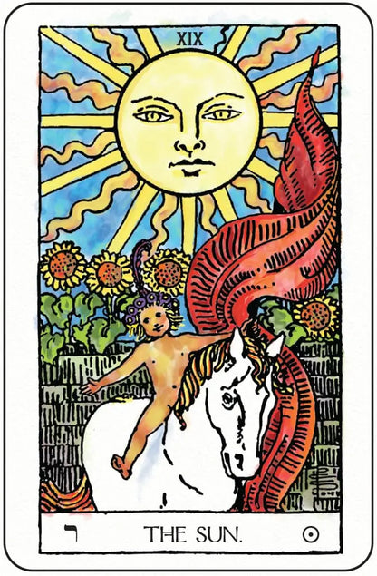 The Mini Weiser Tarot: A Miniature Edition of the Classic 1909 Waite-Smith Deck (78 Full-Color Cards) (The Weiser Tarot Collection) - Oneness emporium