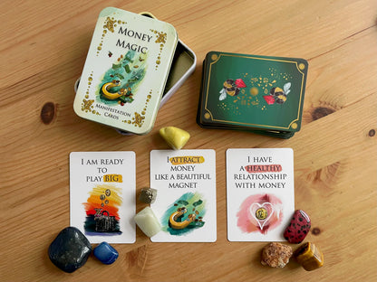 Money Magic Manifestation Cards – Mini Pocket Edition