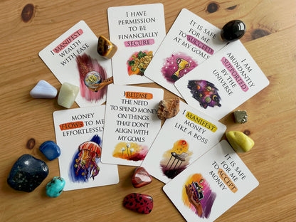 Money Magic Manifestation Cards – Mini Pocket Edition