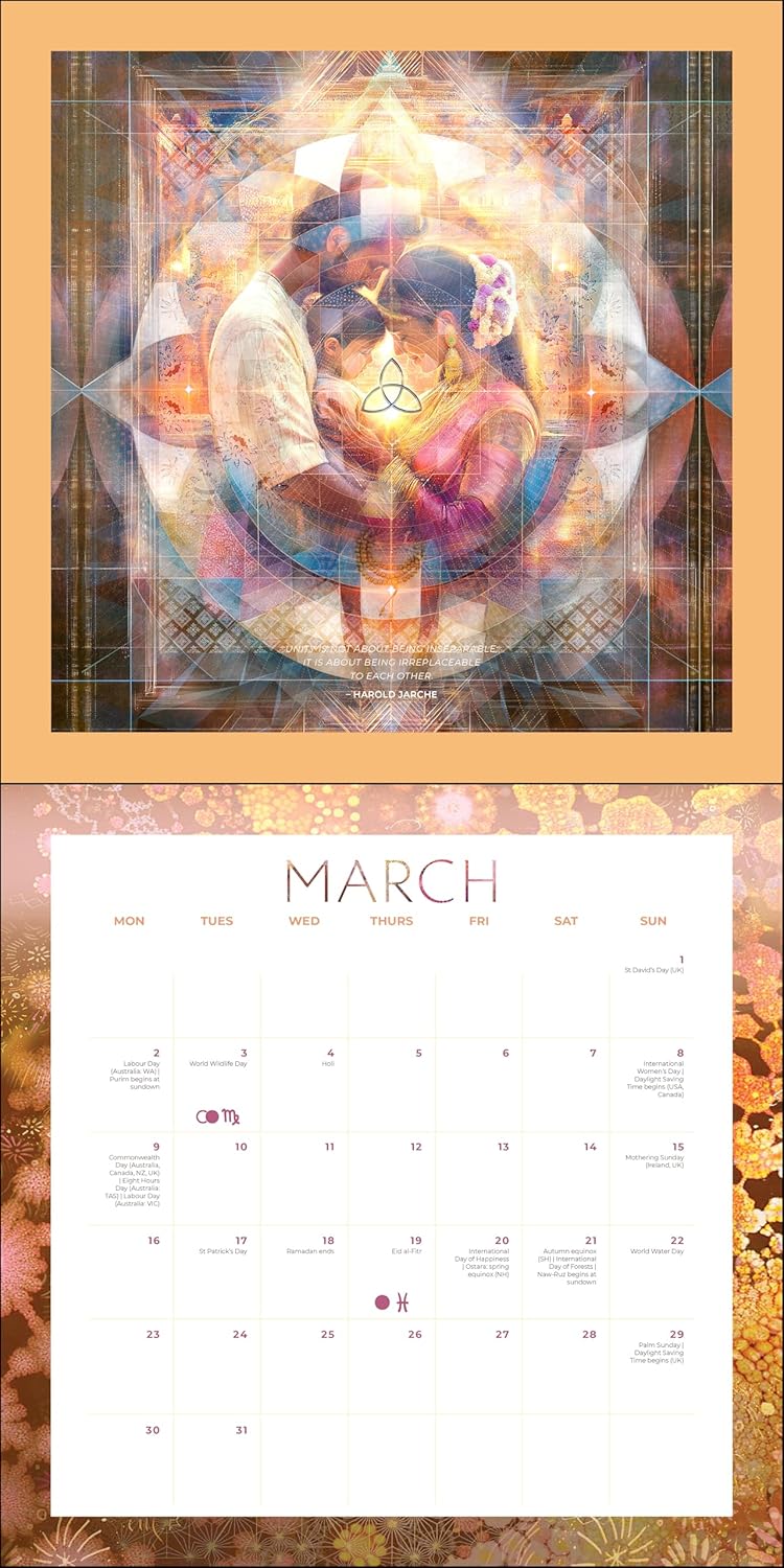 2026 Moon Wall Calendar