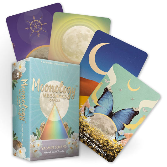 Moonology (TM) Messages Oracle : A 48-Card Deck and Guidebook