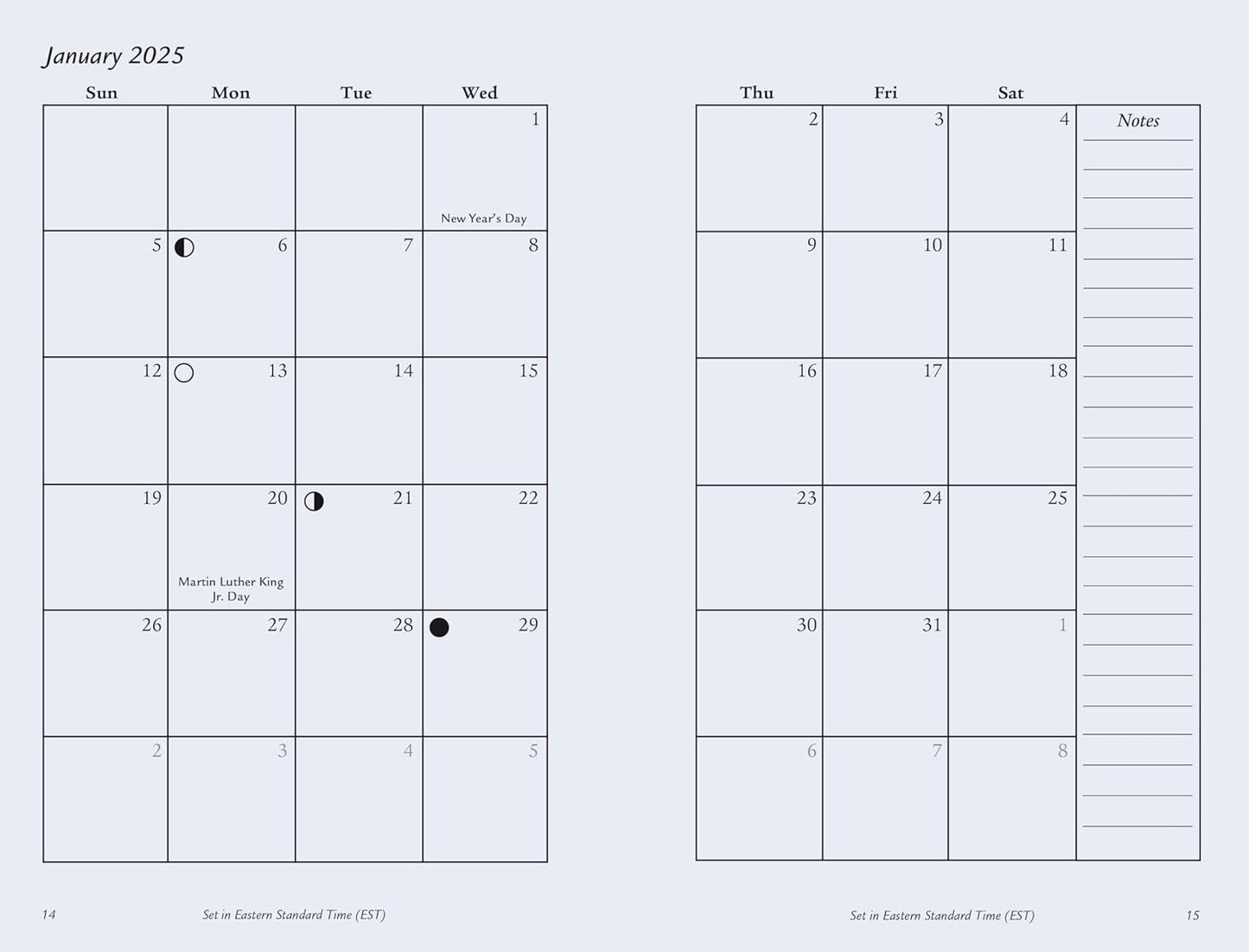 Llewellyn's 2025 Moon Sign Datebook: Weekly Planning by the Cycles of the Moon