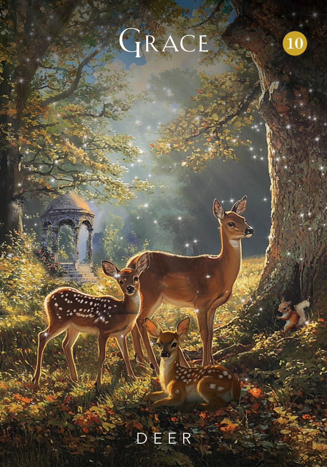 The Mystical garden oracle deck by Denise Linn. Published by Hay House,  available at Oneness Emporium 