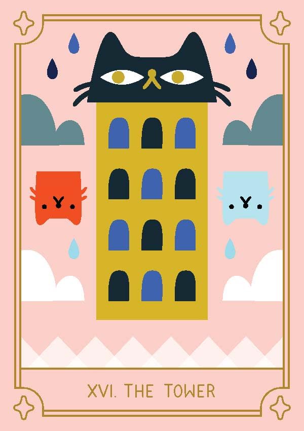 Mystic Cats Tarot: A 78-Card Deck and Guidebook