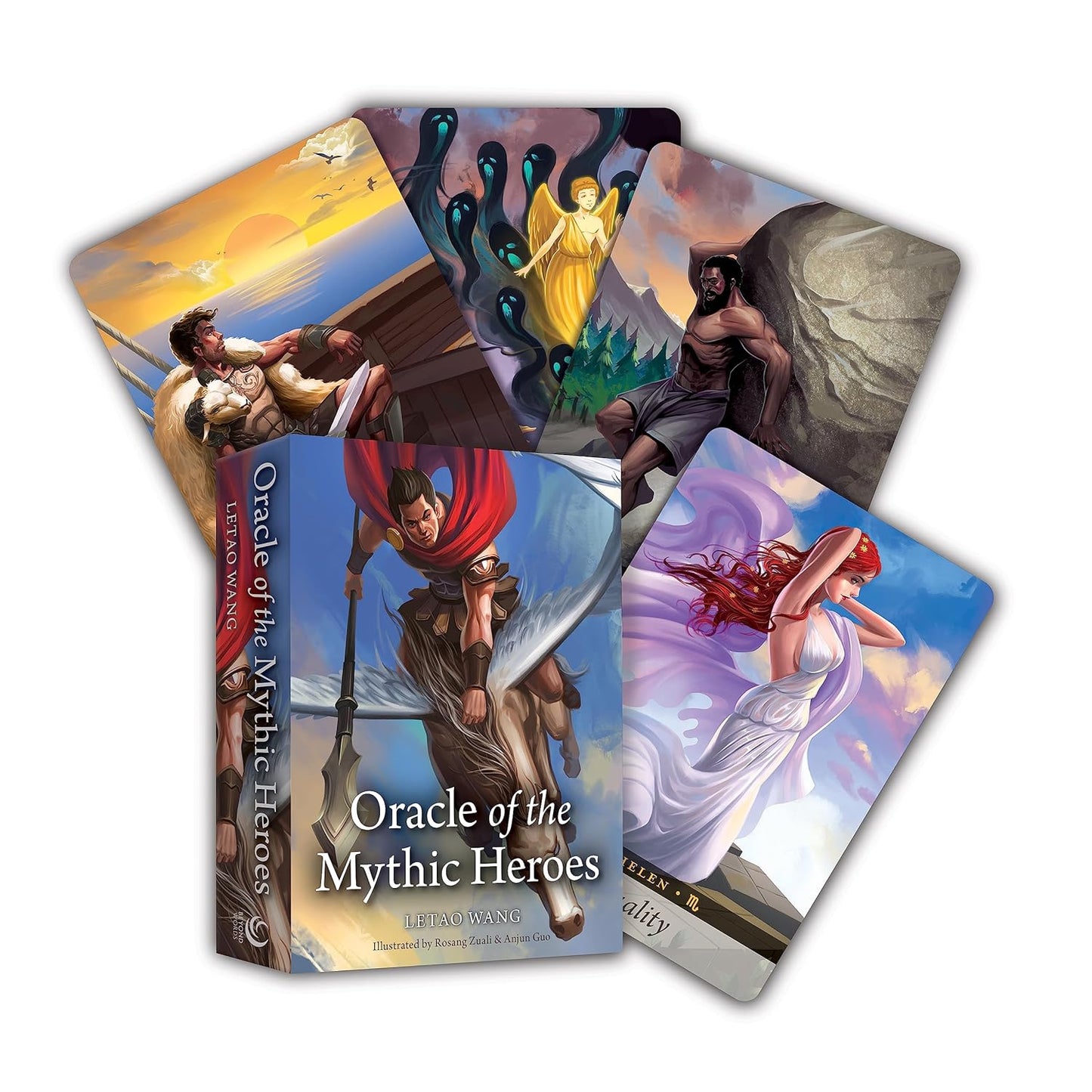 Oracle of the Mythic Heroes: 40 cards & 256pp guidebook