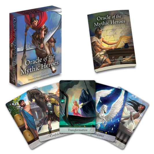 Oracle of the Mythic Heroes: 40 cards & 256pp guidebook