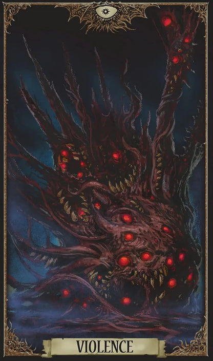 Necronomicon Tarot Deck and Guidebook - Oneness emporium