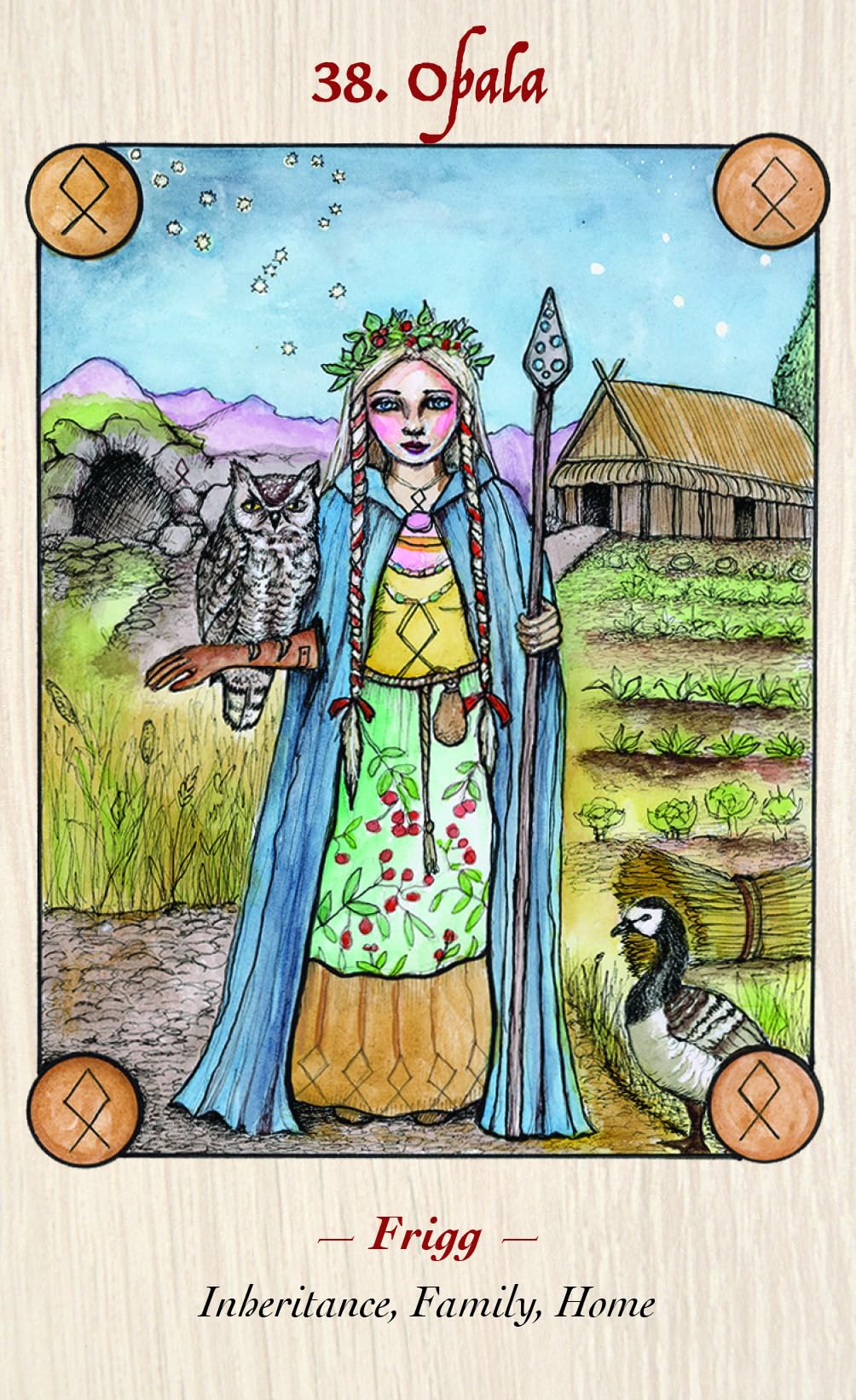 NORSE GODDESS RUNE ORACLE