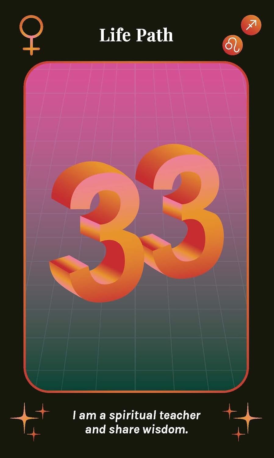 Mystic Mondays Numerology Deck with colourful number symbolism and modern oracle design