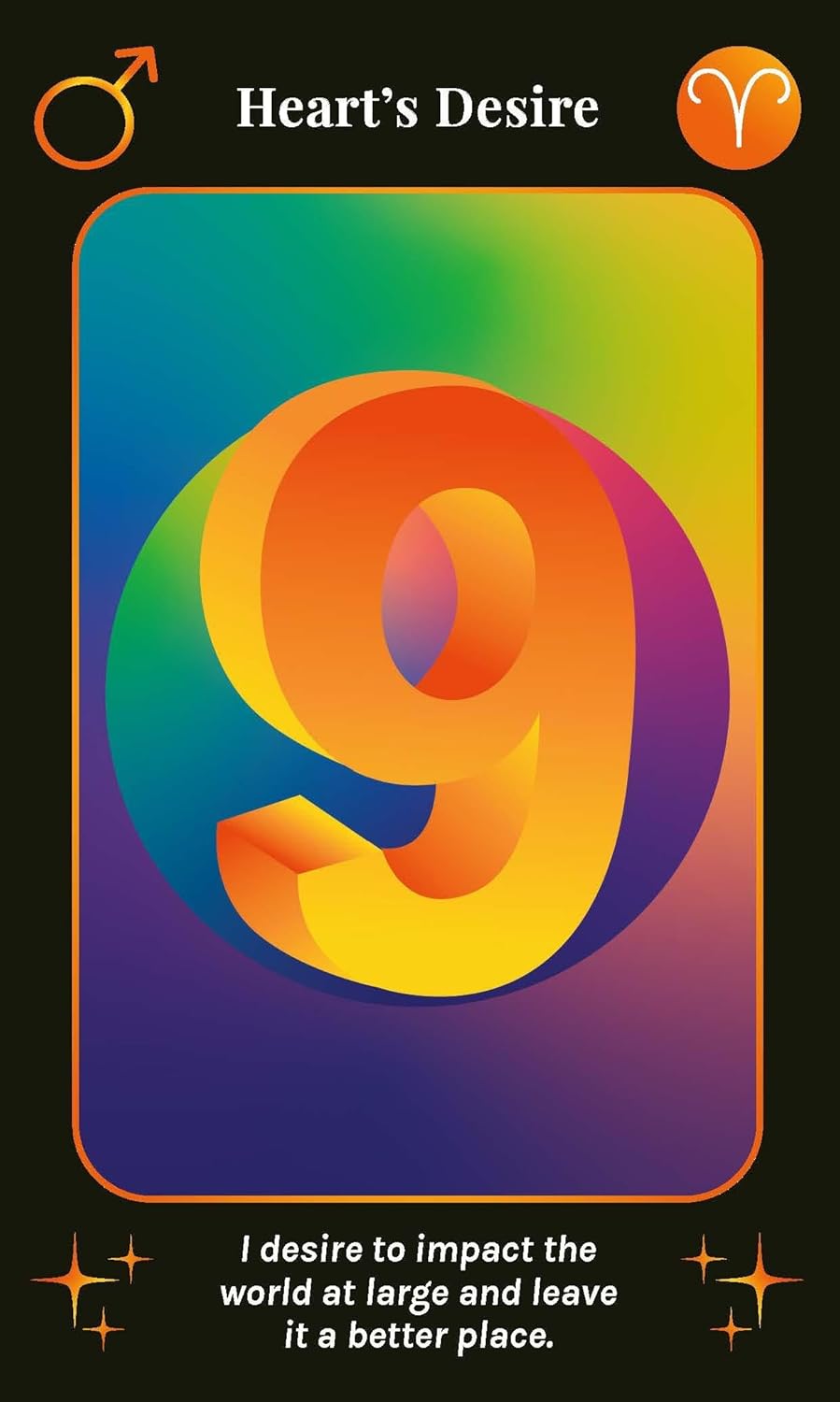 Mystic Mondays Numerology Deck with colourful number symbolism and modern oracle design