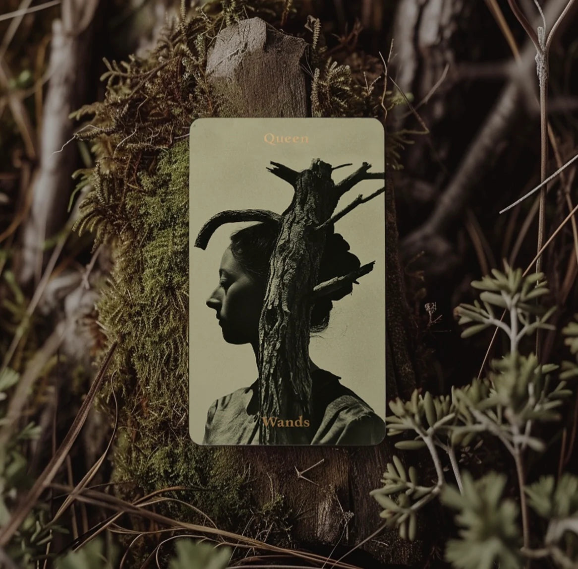 Tarot Obscuro Mini Edition indie tarot deck with black matte edges and metal storage tin.
