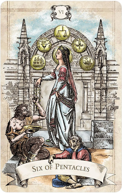 Old Style Tarot Deck & Book Set - Oneness emporium