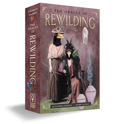 The Oracle of Rewilding: Pathways to Renewing Our Kinship with All Things (44 Full-Color Cards and 176-Page Guidebook) - Oneness emporium