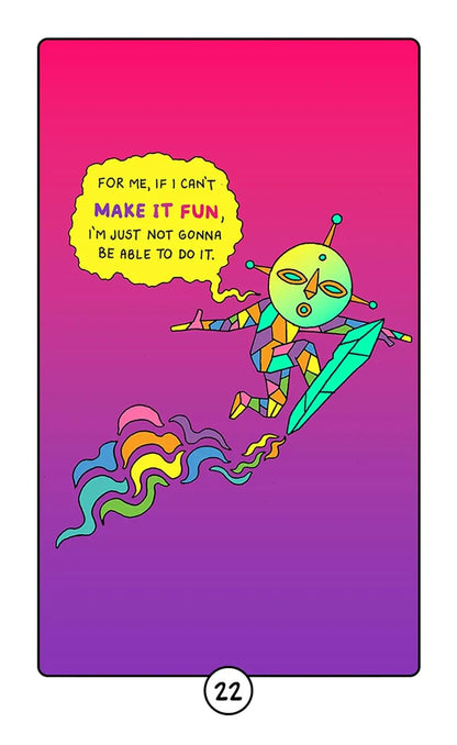 RAINBOW BRAINSKULL ORACLE DECK - Oneness emporium