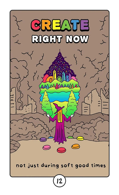 RAINBOW BRAINSKULL ORACLE DECK - Oneness emporium
