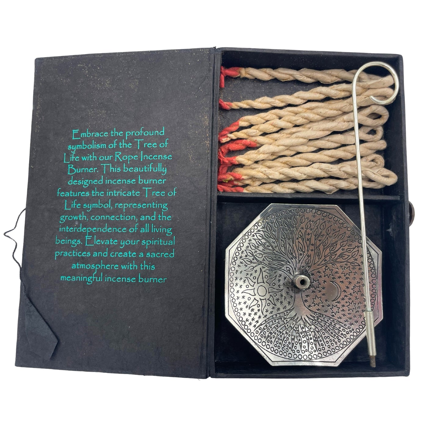 Rope Incense Sets with Holders