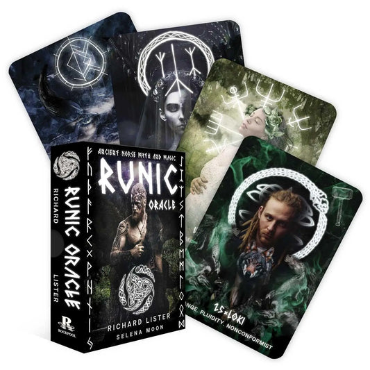 Runic Oracle: Ancient Norse Myth and Magic (Rockpool Oracle) - Oneness emporium