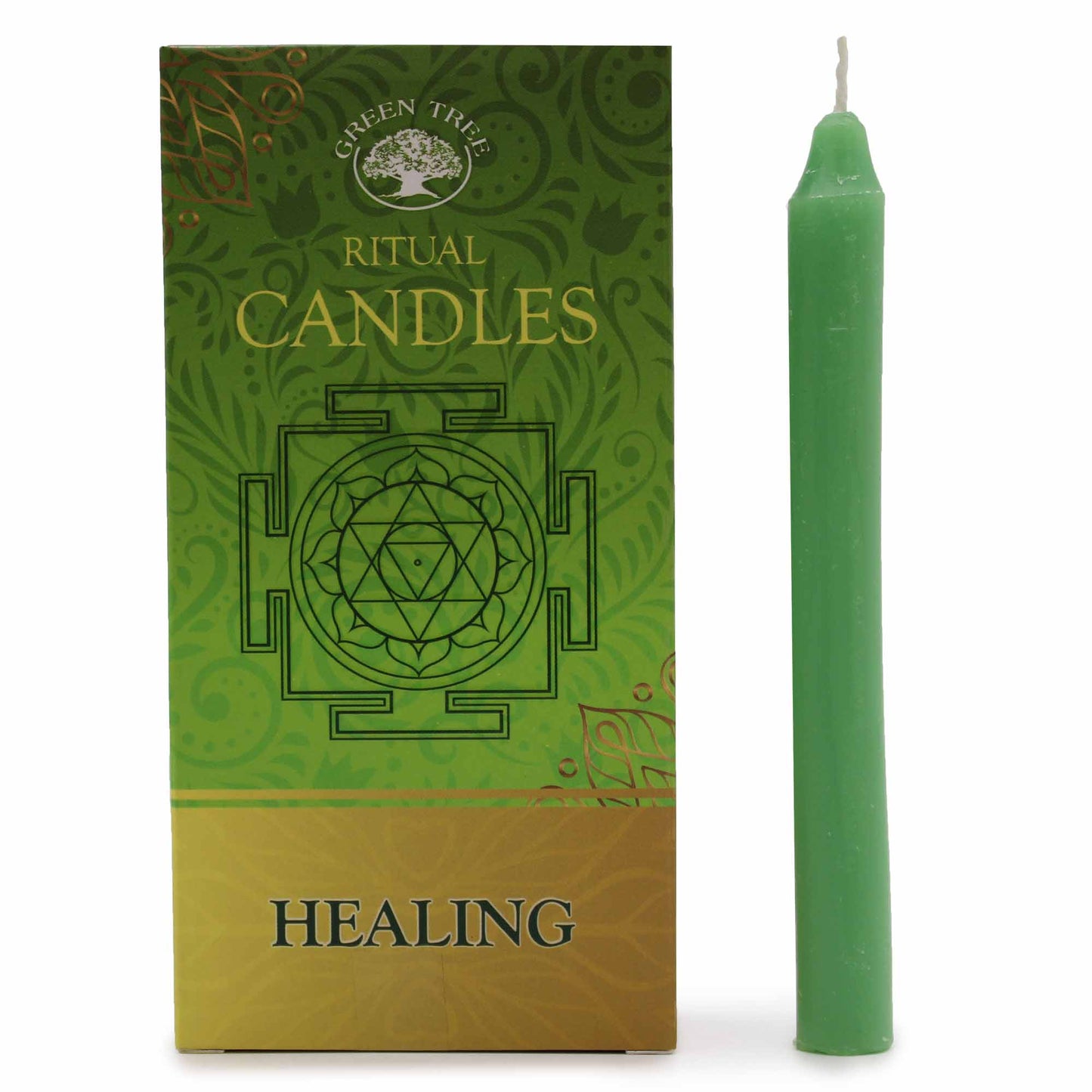 Green Tree Ritual Candles