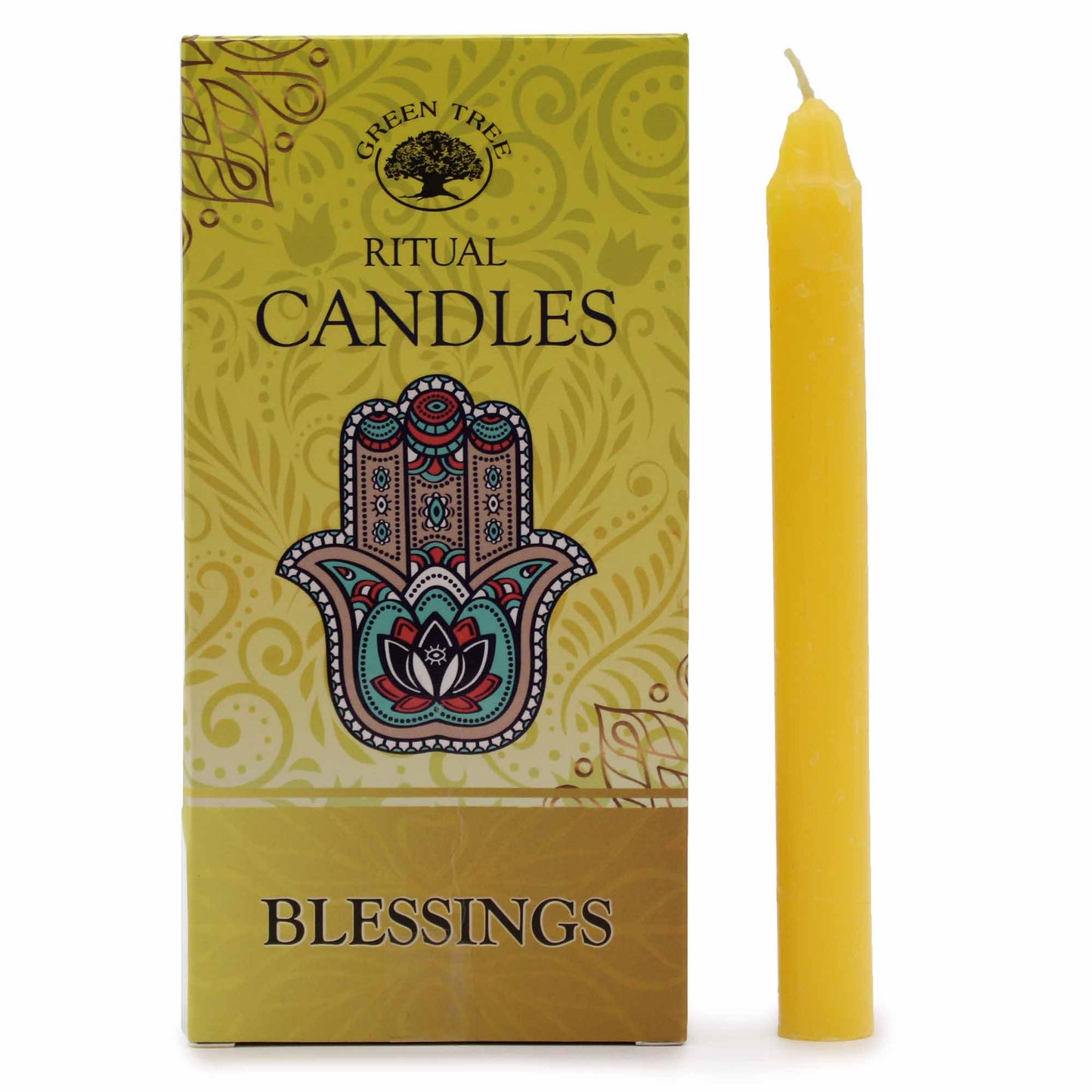 Green Tree Ritual Candles