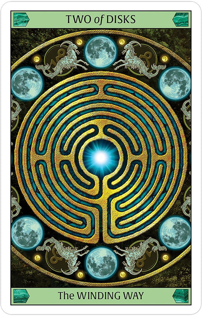 The Sealed path tarot - Tarot of the five elements 97 card deck US games Oneness Emporium 