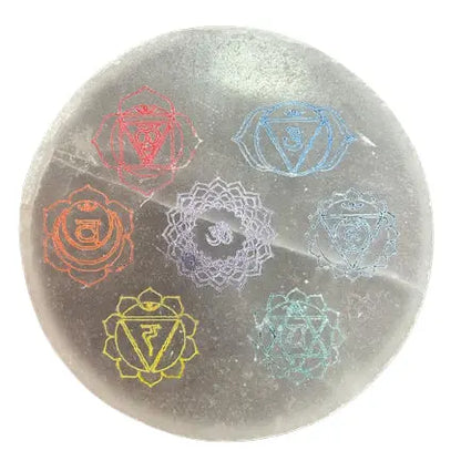 Selenite charging plates - Oneness emporium