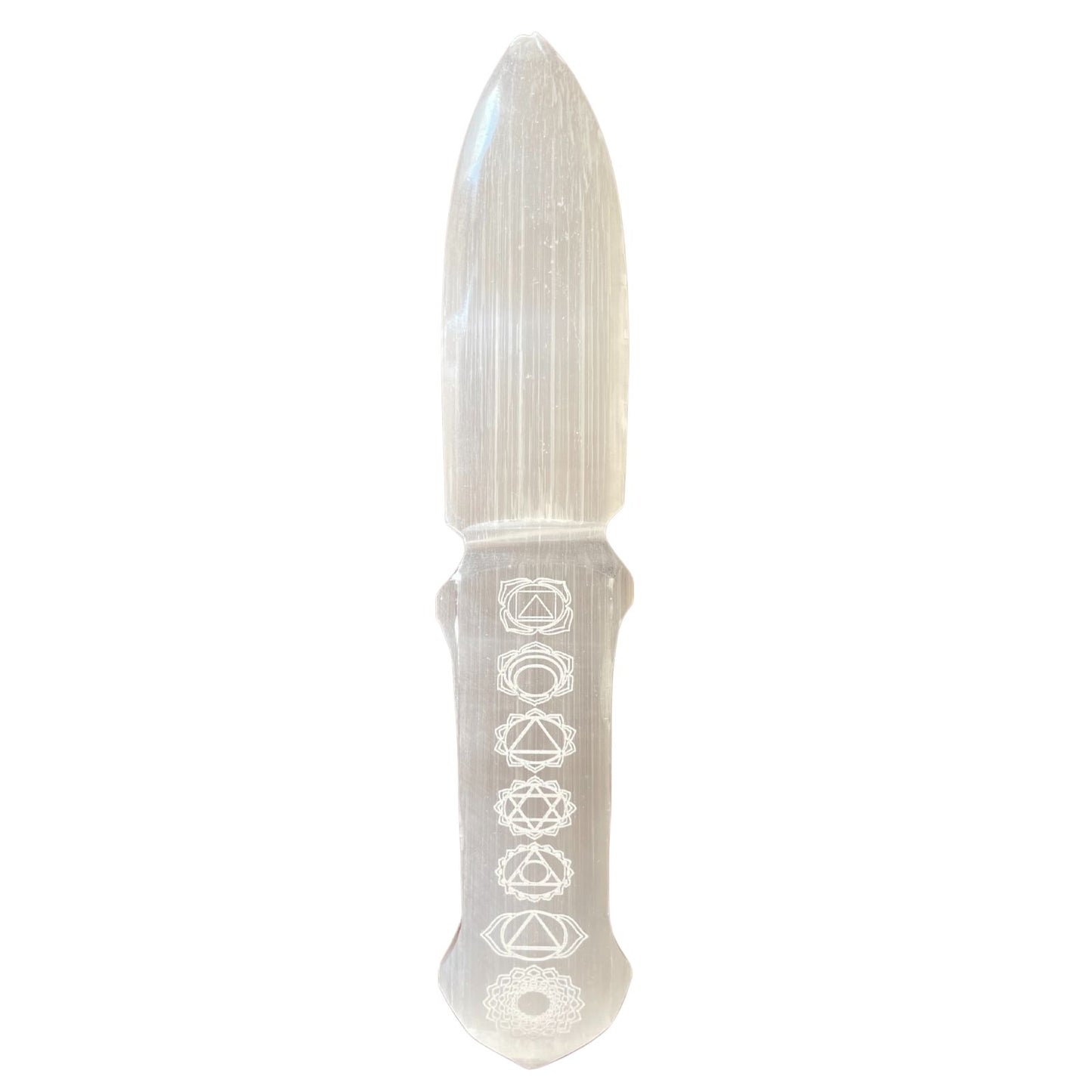 Selenite Ceremonial Knives