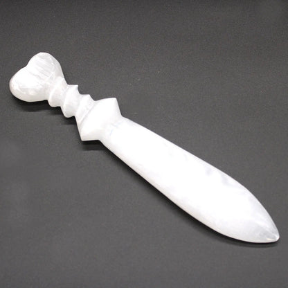 Selenite Ceremonial Knives - Oneness emporium