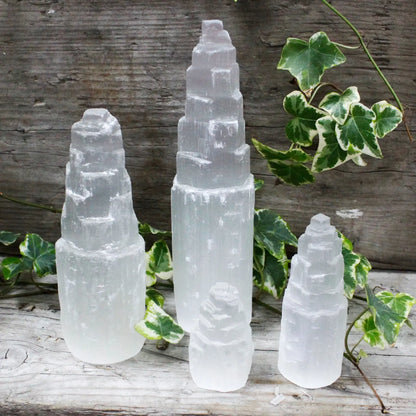 Selenite Towers - The Honesty Crystal - Oneness emporium