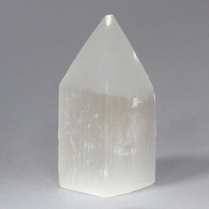 Selenite Pencil Point Tower - Oneness emporium