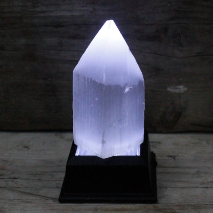 Selenite Pencil Point Tower - Oneness emporium