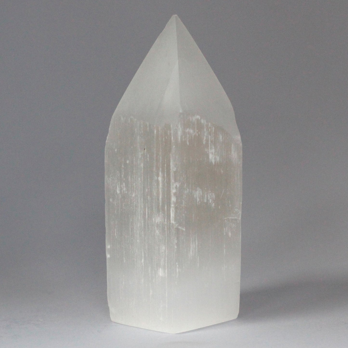 Selenite Pencil Point Tower