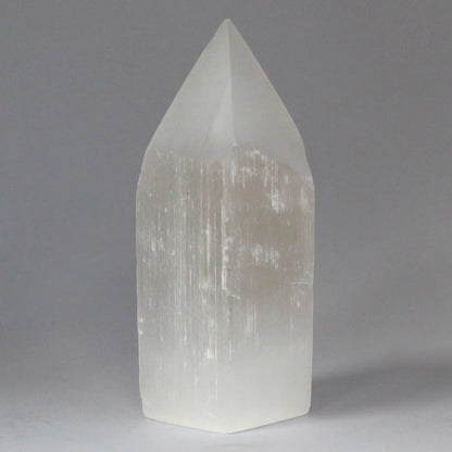 Selenite Pencil Point Tower - Oneness emporium