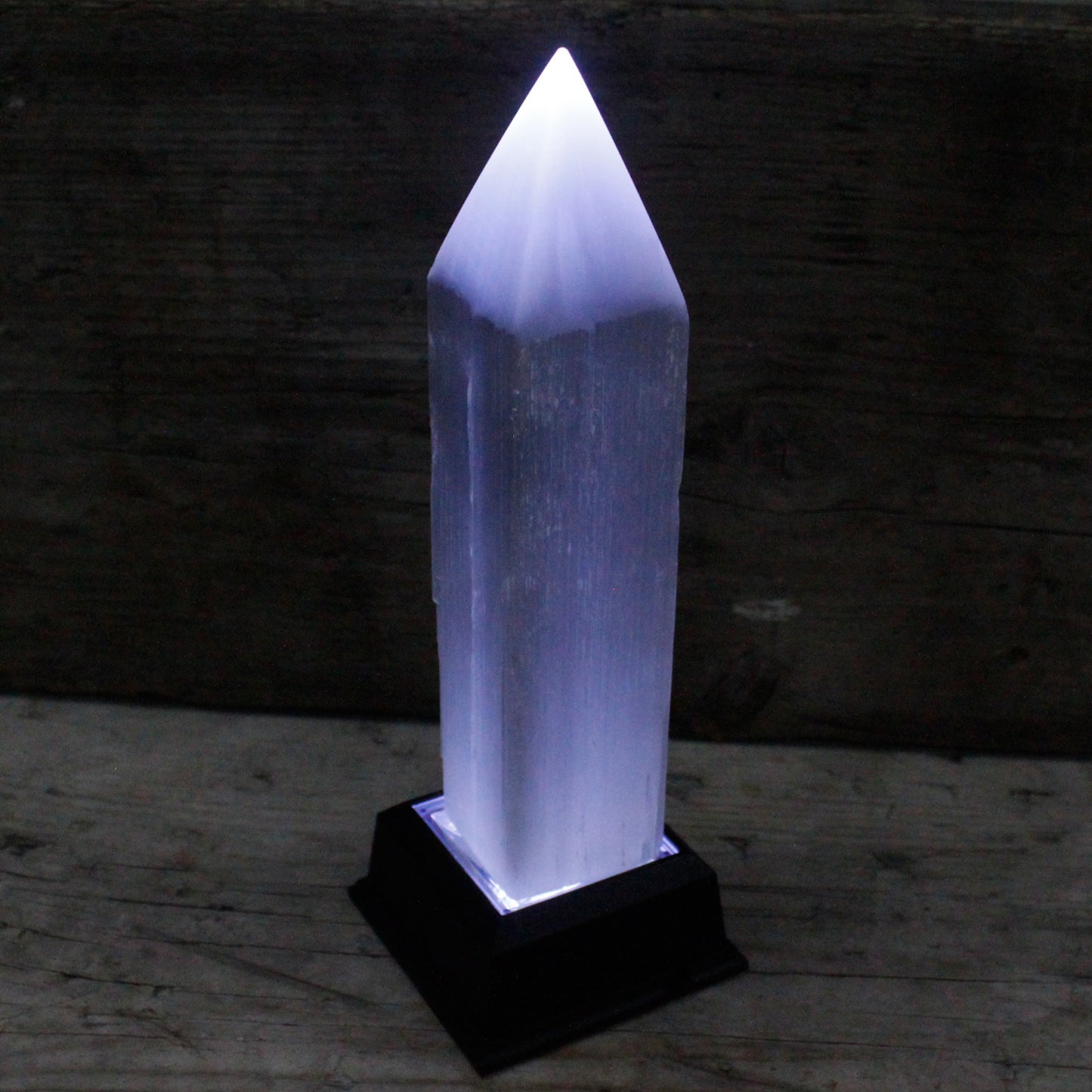 Selenite Pencil Point Tower