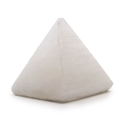 Selenite Pyramid Crystal - Oneness emporium
