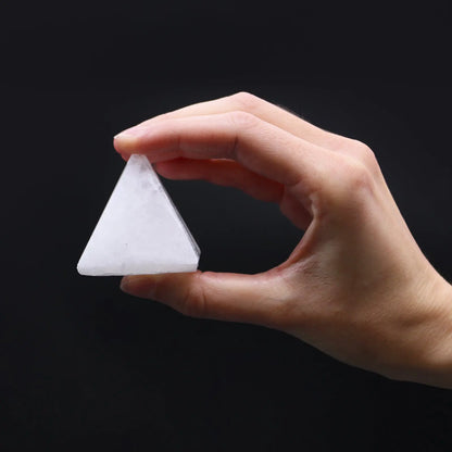 Selenite Pyramid Crystal - Oneness emporium