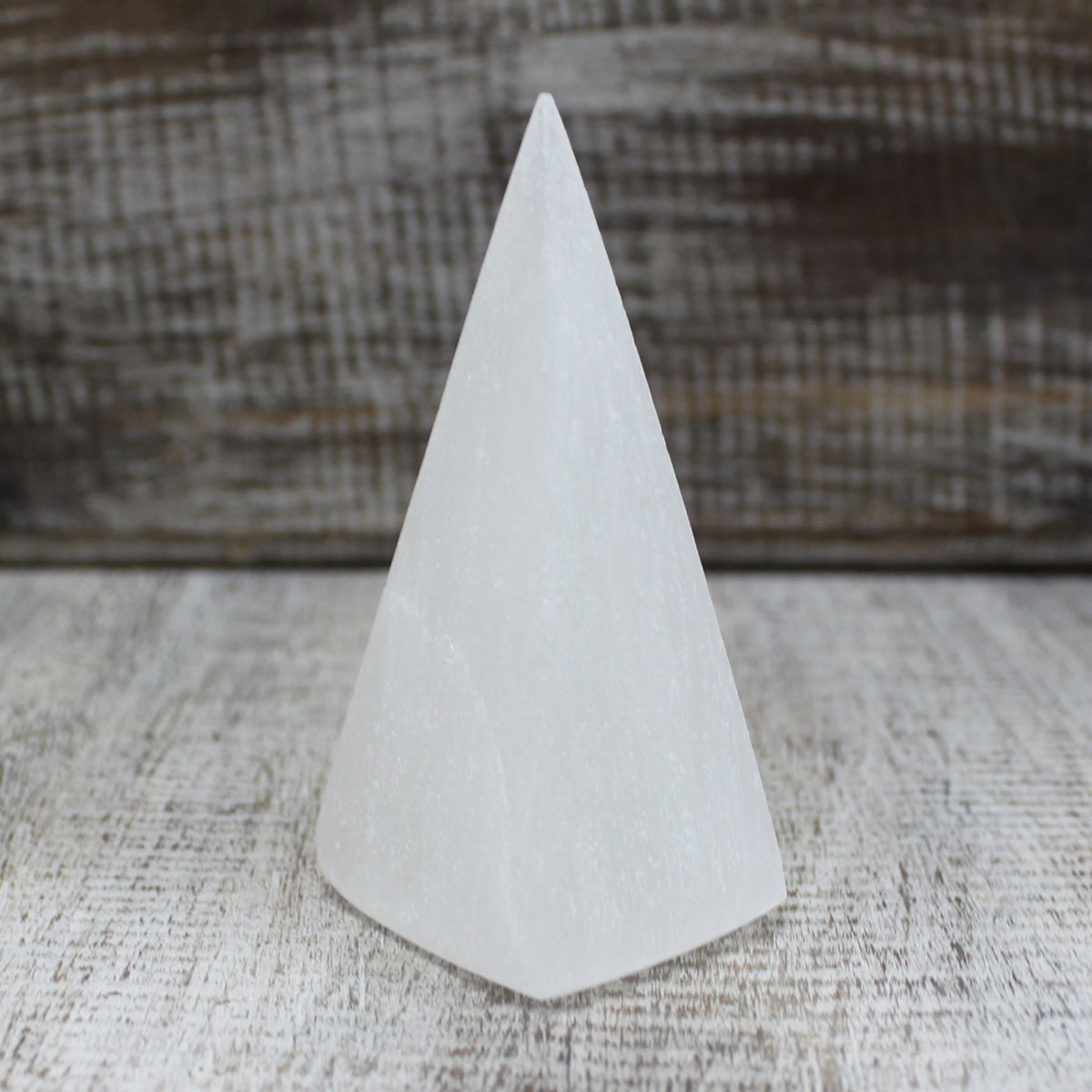 Selenite Pyramid Crystal