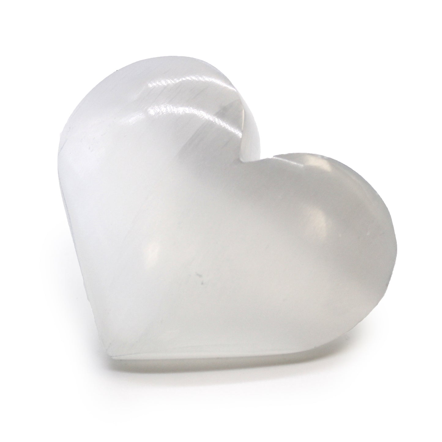 Selenite Heart Crystal