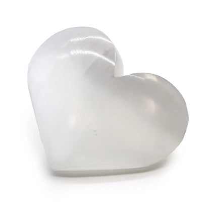 Selenite Heart Crystal - Oneness emporium