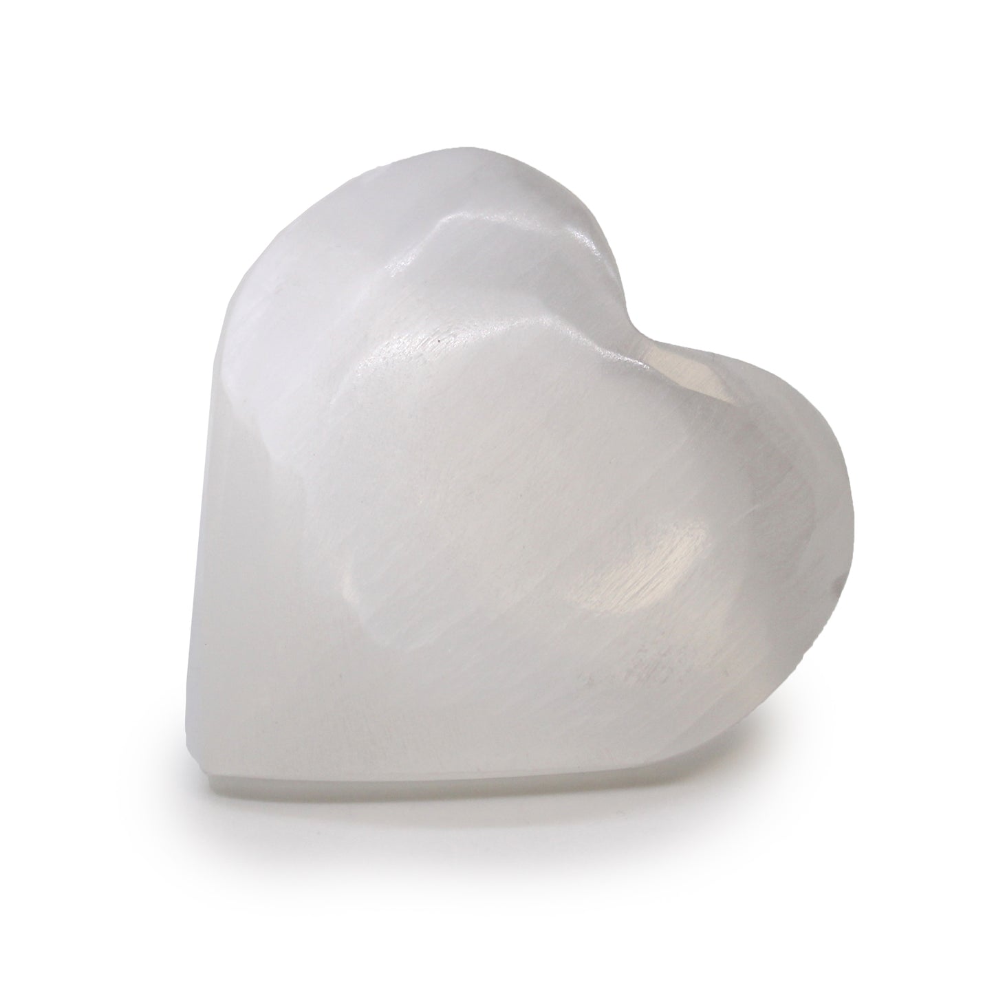 Selenite Heart Crystal