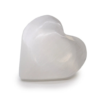 Selenite Heart Crystal - Oneness emporium