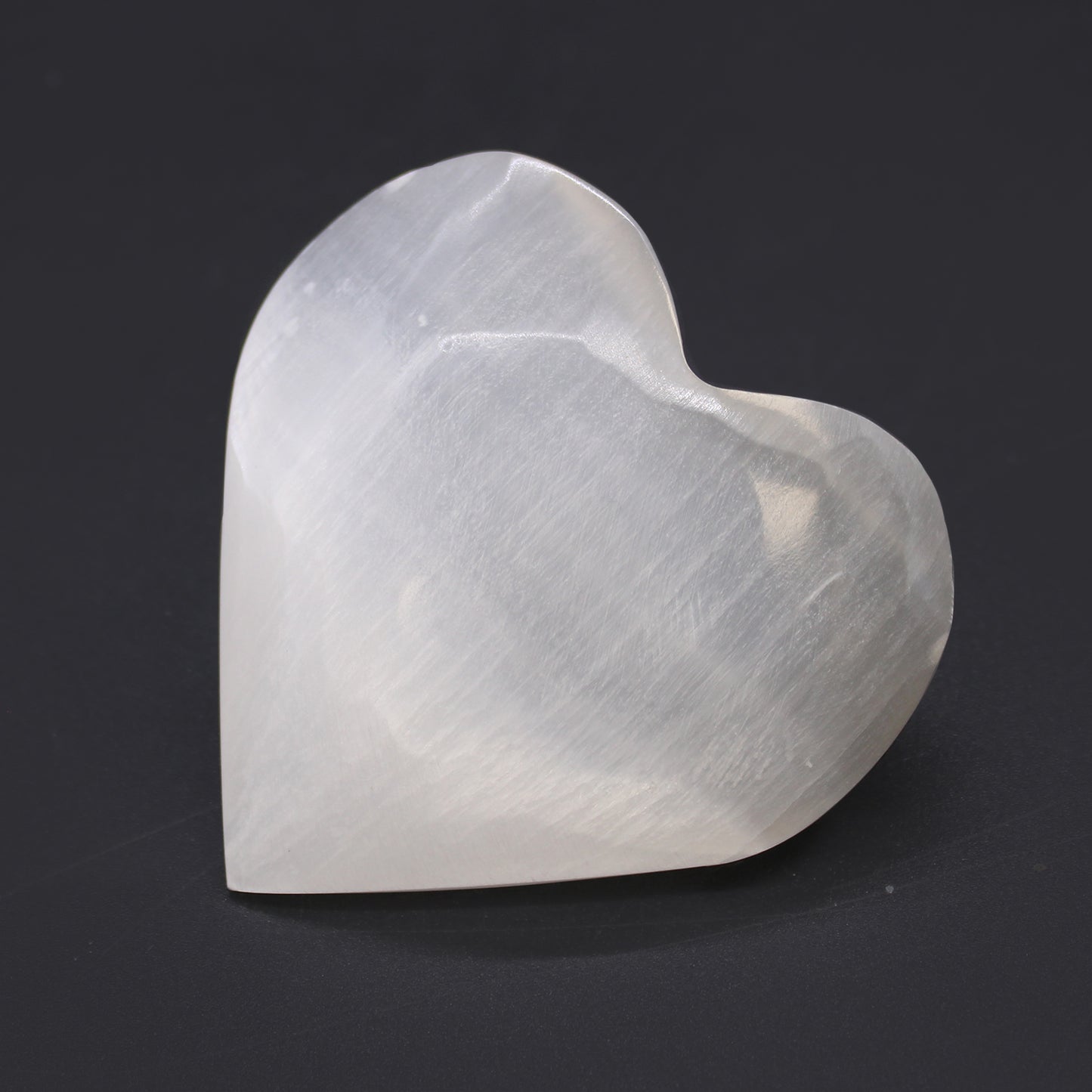 Selenite Heart Crystal