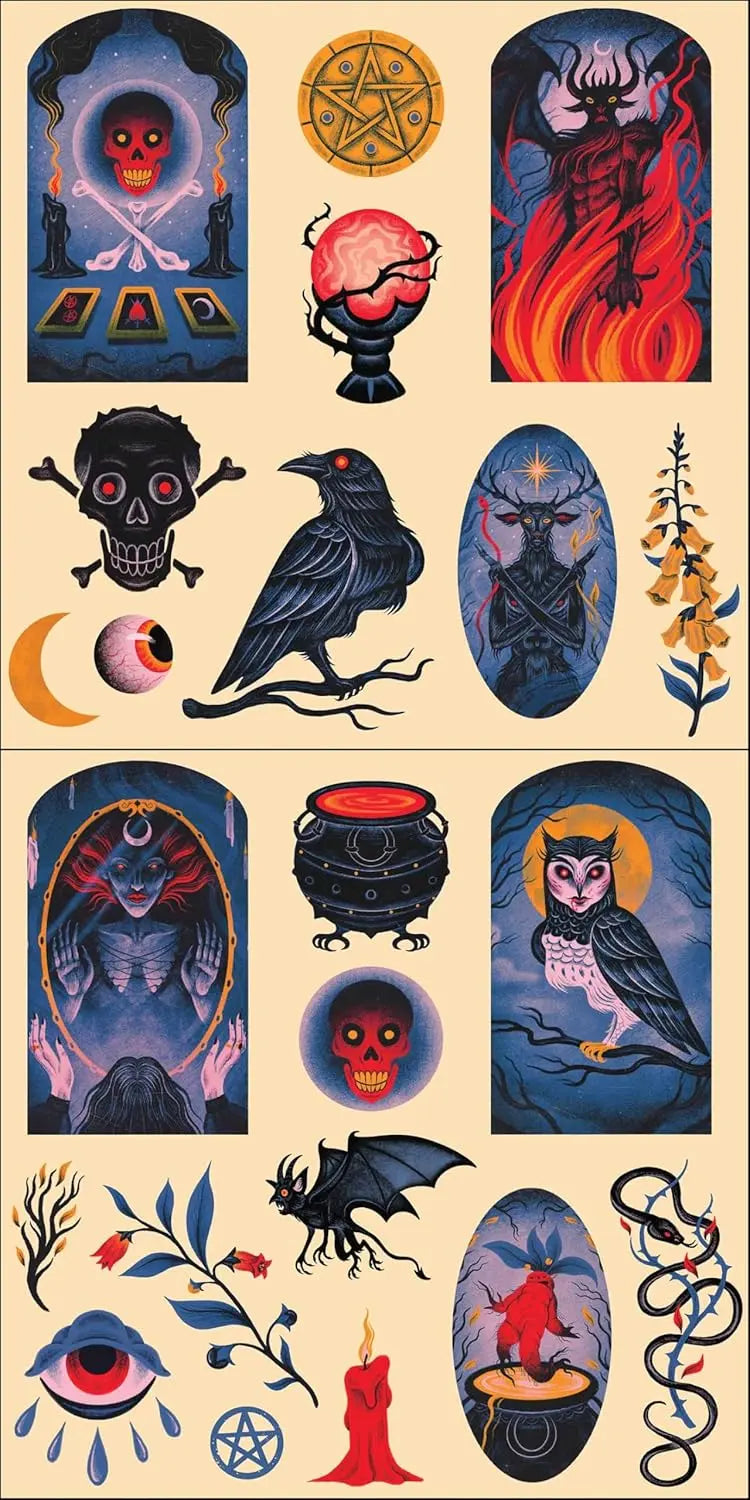 Seasons of the Witch 2026 Wall Calendar (Includes Stickers) Flame Tree